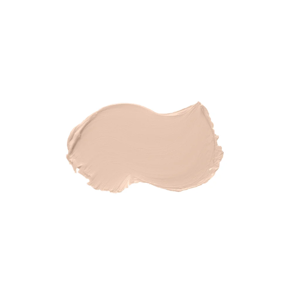 Smooth, creamy beige paint swatch