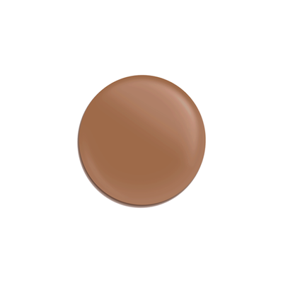 Round brown paint swatch