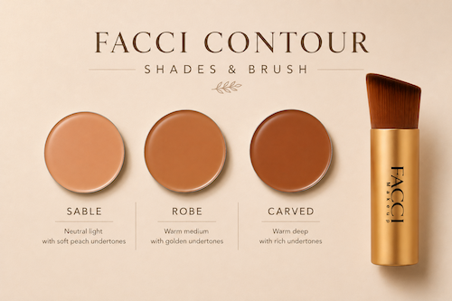 Facci contour shades and angled brush