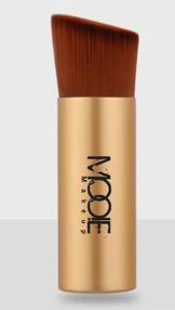 Gold handled flat top makeup brush